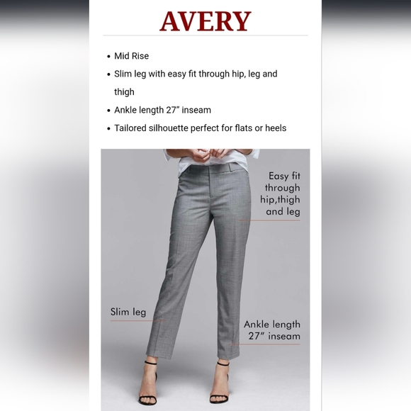 Banana Republic Gray Dress Pants Ankle - Picture 12 of 12